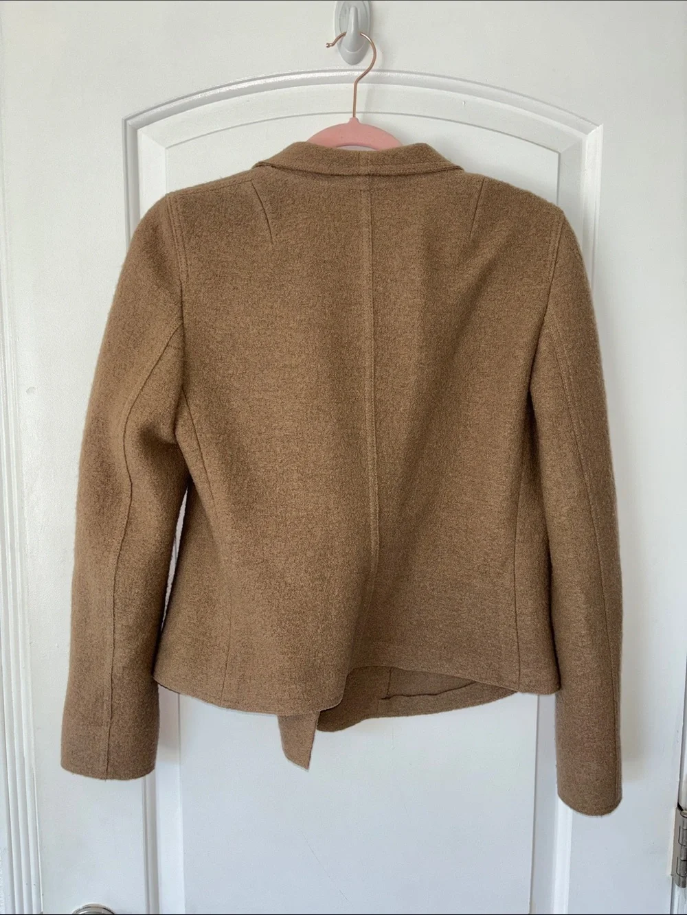 Akris Punto Camel/Tan Wool jacket 8
